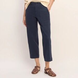 Everlane The Organic Utility Pant Navy